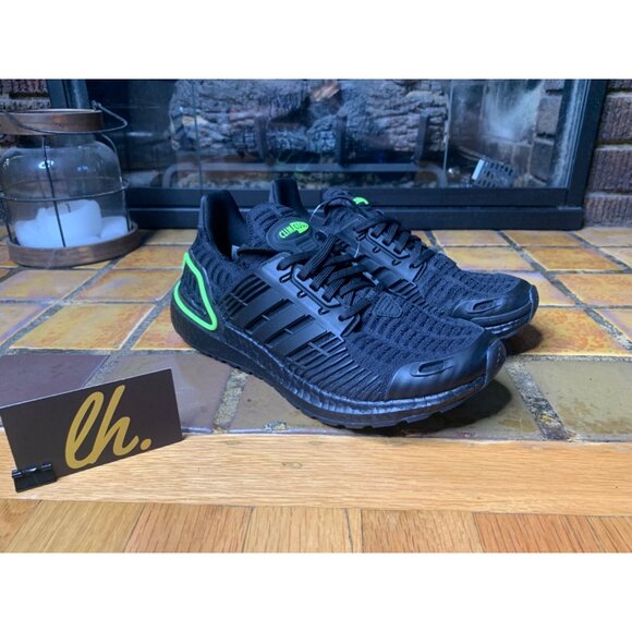 Mens 6.5 Adidas Ultraboost DNA CC 1 ClimaCool Black Volt Athletic Running Shoes - Picture 5 of 8